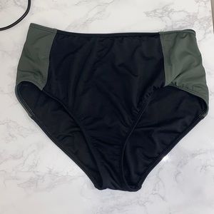 Athleta high rise bikini bottom